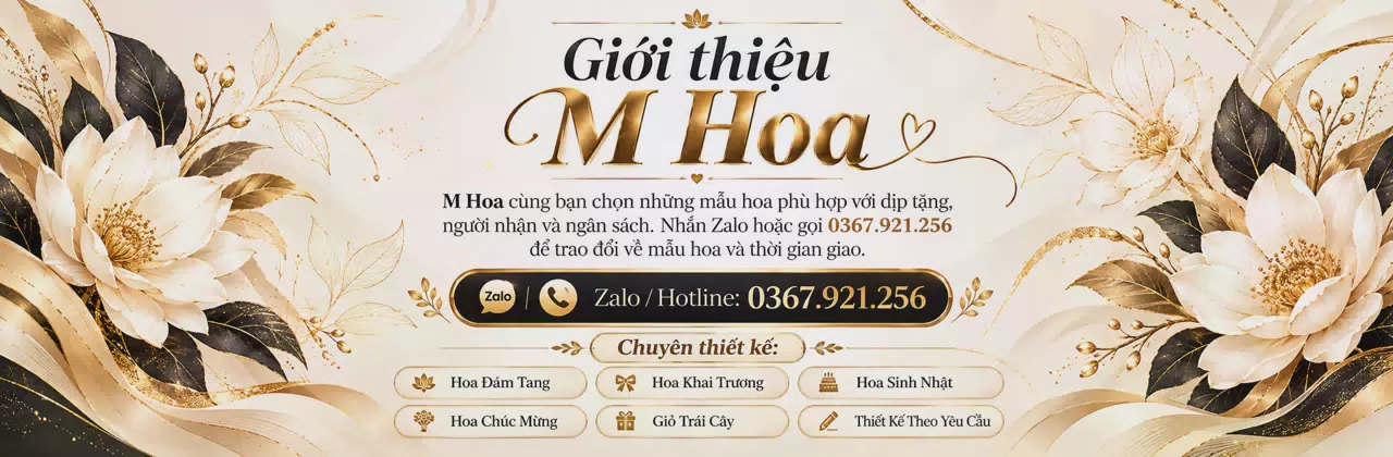 Ảnh bìa Shop hoa tươi Thanh Xuân Hà Nội - Từ lời nhắn đến món hoa vừa ý